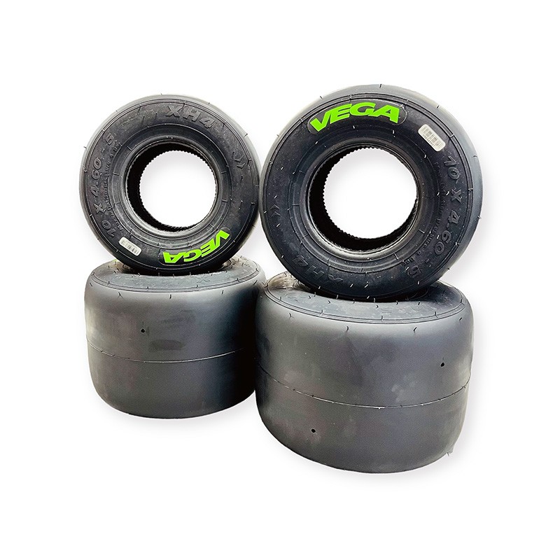 Pneu karting Vega XH4 homologué 2024-2026 - catégorie Senior, Master, Gentleman, Féminine, slicks compétition