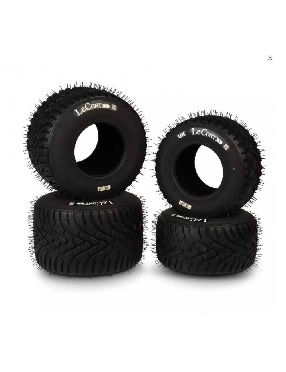 Pneumatique karting pluie LeCont LWR homologué FFSA - gomme pluie compétition saison karting
