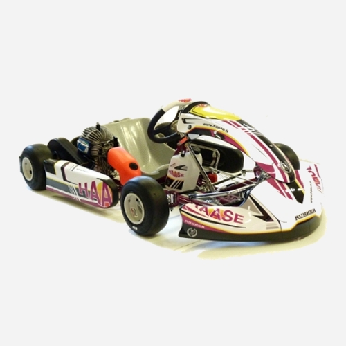 Châssis Haase Mini - Structure acier haute résistance pour karting compétition Mini, homologué CIK-FIA